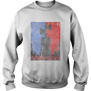 Scary Siren Head Creature  Meme Character Gifts Sweatshirt